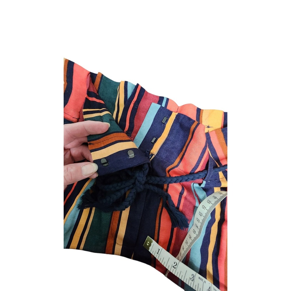 FARM Rio Multicolor Striped Wide Leg Pants - Picture 7 of 8